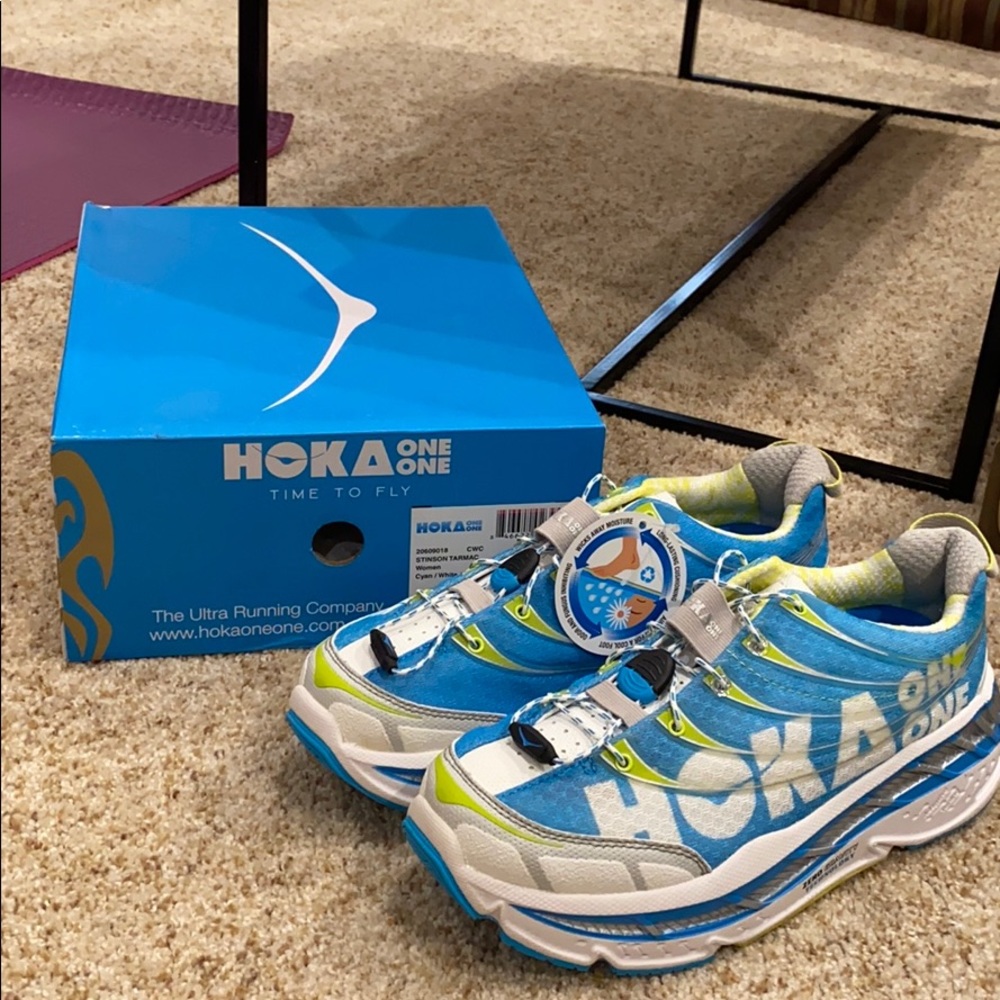 Never worn Hoka sneakers